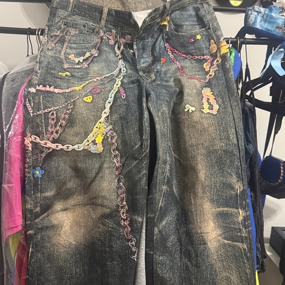 Chain link pants - Picture 5 of 7